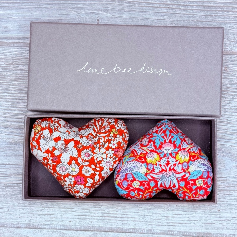 Lime tree design Lavender Pillow Hearts Braveheart plush little scented hearts